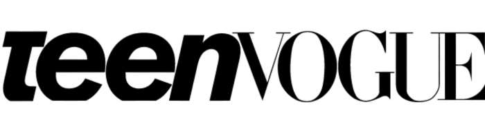 Logotyp för Teen Vogue